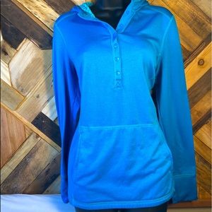 REI | Lined Long Sleeve Shirt with Hood | L
